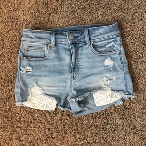 AEO jean shorts